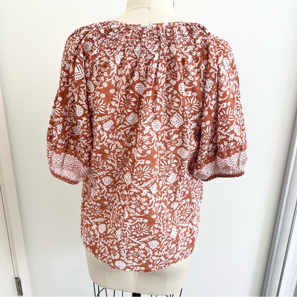 Cleobella Adele Button-Up Tie Blouse - image 5